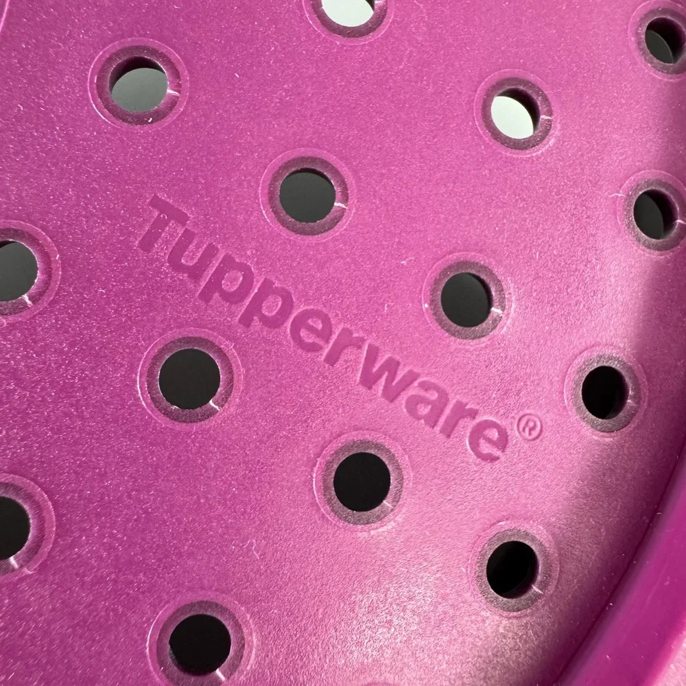 Tupperware Purple SMART STEAMER 4 Pc. Microwave Cooker Set